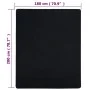Sábana bajera jersey algodón negro 180x200 cm de vidaXL, Sábanas - Ref: Foro24-136218, Precio: 19,57 €, Descuento: %