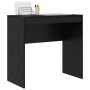 Escritorio Roble Negro 80 x 40 x 76 cm en Oficina | Comprar online en Foru.es