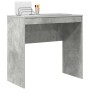 Escritorio Gris Concreto 80 x 40 x 76 cm en Oficina | Comprar online en Foru.es