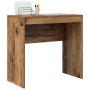 Escritorio Madera envejecida 80 x 40 x 76 cm en Oficina | Comprar online en Foru.es