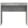 Escritorio Gris Concreto 90 x 40 x 76 cm en Oficina | Comprar online en Foru.es
