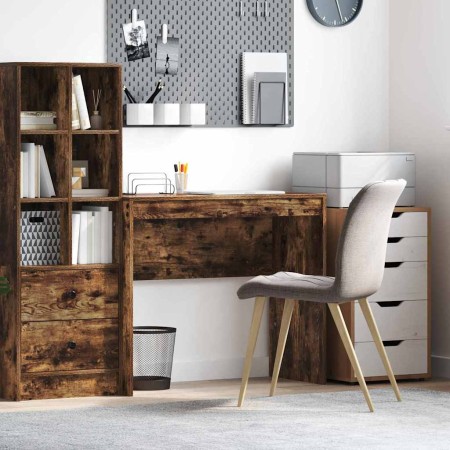 Escritorio Roble ahumado 90 x 40 x 76 cm en Oficina | Comprar online en Foru.es