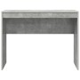 Escritorio Gris Concreto 100 x 40 x 76 cm en Oficina | Comprar online en Foru.es