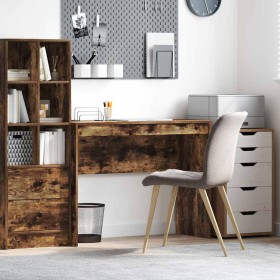 Escritorio Roble ahumado 100 x 40 x 76 cm en Oficina | Comprar online en Foru.es
