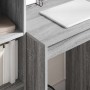Escritorio Gris sonoma 60 x 50 x 76 cm Madera contrachapada en Oficina | Comprar online en Foru.es