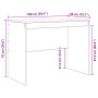Escritorio Roble Sonoma 100 x 50 x 76 cm en Oficina | Comprar online en Foru.es