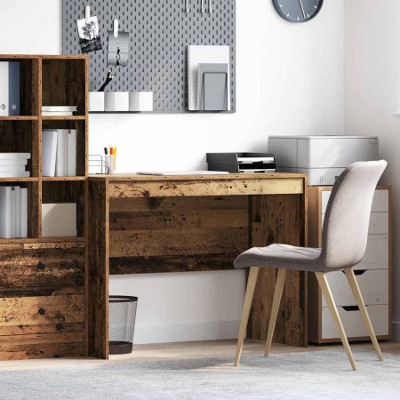 Escritorio Madera envejecida 100 x 50 x 76 cm en Oficina | Comprar online en Foru.es