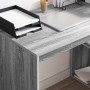 Escritorio Gris Sonoma 108 x 55 x 103.5 cm Madera de ingeniería en Oficina | Comprar online en Foru.es