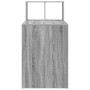 Escritorio Gris Sonoma 108 x 55 x 103.5 cm Madera de ingeniería en Oficina | Comprar online en Foru.es