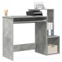 Escritorio con cajón Gris Concreto 106 x 41 x 88.5 cm en Oficina | Comprar online en Foru.es