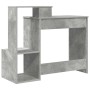 Escritorio con cajón Gris Concreto 106 x 41 x 88.5 cm en Oficina | Comprar online en Foru.es