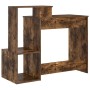Escritorio con cajón Roble ahumado 106 x 41 x 88.5 cm en Oficina | Comprar online en Foru.es