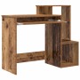 Escritorio con cajón Madera envejecida 106 x 41 x 88.5 cm en Oficina | Comprar online en Foru.es
