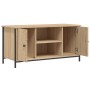 Mueble para TV madera contrachapada roble Sonoma 100x40x50 cm de vidaXL, Muebles TV - Ref: Foro24-832764, Precio: 67,95 €, De...