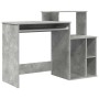 Escritorio con cajón Gris Concreto 120,5 x 44 x 88,5 cm en Oficina | Comprar online en Foru.es