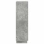 Escritorio con estante Gris Concreto 71.5 x 31.5 x 106.5 cm en Oficina | Comprar online en Foru.es