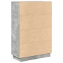 Escritorio con estante Gris Concreto 71.5 x 31.5 x 106.5 cm en Oficina | Comprar online en Foru.es