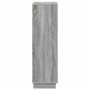 Escritorio con estante Gris Sonoma 71.5 x 31.5 x 106.5 cm en Oficina | Comprar online en Foru.es