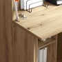 Escritorio con estante Roble artesanal 71.5 x 31.5 x 106.5 cm en Oficina | Comprar online en Foru.es