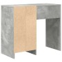 Escritorio Gris Concreto 90 x 37.5 x 75 cm Madera de ingeniería en Oficina | Comprar online en Foru.es