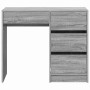 Escritorio Gris Sonoma 90 x 37.5 x 75 cm Madera de ingeniería en Oficina | Comprar online en Foru.es