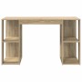 Escritorio Roble Sonoma 130 x 50.5 x 75 cm Madera de ingeniería en Oficina | Comprar online en Foru.es