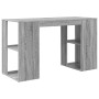 Escritorio Gris Sonoma 130 x 50.5 x 75 cm Madera de ingeniería en Oficina | Comprar online en Foru.es