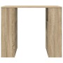 Escritorio Roble Sonoma 90 x 50 x 75 cm Madera de ingeniería en Oficina | Comprar online en Foru.es