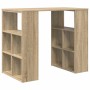 Escritorio Roble Sonoma 90 x 50 x 75 cm Madera de ingeniería en Oficina | Comprar online en Foru.es