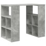 Escritorio Gris Concreto 90 x 50 x 75 cm Madera de ingeniería en Oficina | Comprar online en Foru.es