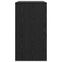 Escritorio Roble Negro 77.5 x 43 x 79 cm Madera de ingeniería en Oficina | Comprar online en Foru.es