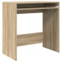 Escritorio Roble Sonoma 77.5 x 43 x 79 cm Madera de ingeniería en Oficina | Comprar online en Foru.es