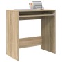 Escritorio Roble Sonoma 77.5 x 43 x 79 cm Madera de ingeniería en Oficina | Comprar online en Foru.es