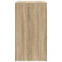 Escritorio Roble Sonoma 77.5 x 43 x 79 cm Madera de ingeniería en Oficina | Comprar online en Foru.es