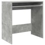 Escritorio Gris Concreto 77.5 x 43 x 79 cm Madera de ingeniería en Oficina | Comprar online en Foru.es