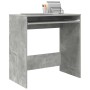 Escritorio Gris Concreto 77.5 x 43 x 79 cm Madera de ingeniería en Oficina | Comprar online en Foru.es