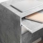 Escritorio Gris Concreto 77.5 x 43 x 79 cm Madera de ingeniería en Oficina | Comprar online en Foru.es