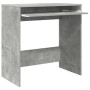 Escritorio Gris Concreto 77.5 x 43 x 79 cm Madera de ingeniería en Oficina | Comprar online en Foru.es