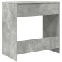 Escritorio Gris Concreto 77.5 x 43 x 79 cm Madera de ingeniería en Oficina | Comprar online en Foru.es
