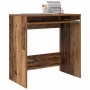 Escritorio con cajón Madera envejecida 77.5 x 43 x 79 cm en Oficina | Comprar online en Foru.es