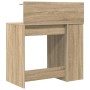 Escritorio Roble Sonoma 90 x 48 x 101,5 cm Madera de ingeniería en Oficina | Comprar online en Foru.es