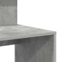 Escritorio con estante Gris Concreto 90 x 48 x 101,5 cm en Oficina | Comprar online en Foru.es