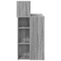 Escritorio Gris Sonoma 90 x 48 x 101,5 cm Madera de ingeniería en Oficina | Comprar online en Foru.es
