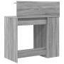 Escritorio Gris Sonoma 90 x 48 x 101,5 cm Madera de ingeniería en Oficina | Comprar online en Foru.es
