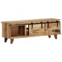 Mueble de TV de madera maciza de mango 120x30x40 cm de vidaXL, Muebles TV - Ref: Foro24-249873, Precio: 229,50 €, Descuento: %