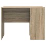 Escritorio Roble Sonoma 102 x 50 x 75 cm Madera de ingeniería en Oficina | Comprar online en Foru.es