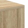 Escritorio Roble Sonoma 102 x 50 x 75 cm Madera de ingeniería en Oficina | Comprar online en Foru.es