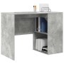 Escritorio Gris Concreto 102 x 50 x 75 cm Madera de ingeniería en Oficina | Comprar online en Foru.es
