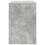 Escritorio Gris Concreto 102 x 50 x 75 cm Madera de ingeniería en Oficina | Comprar online en Foru.es