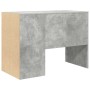 Escritorio Gris Concreto 102 x 50 x 75 cm Madera de ingeniería en Oficina | Comprar online en Foru.es